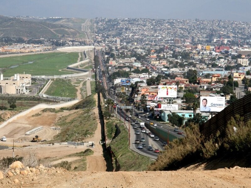 USA Mexico border